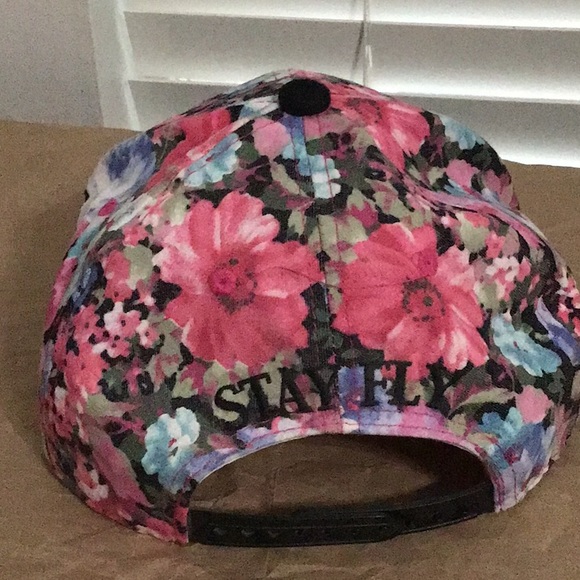 Stay Fly LYFTD Floral tropical Baseball Hat - Picture 3 of 4